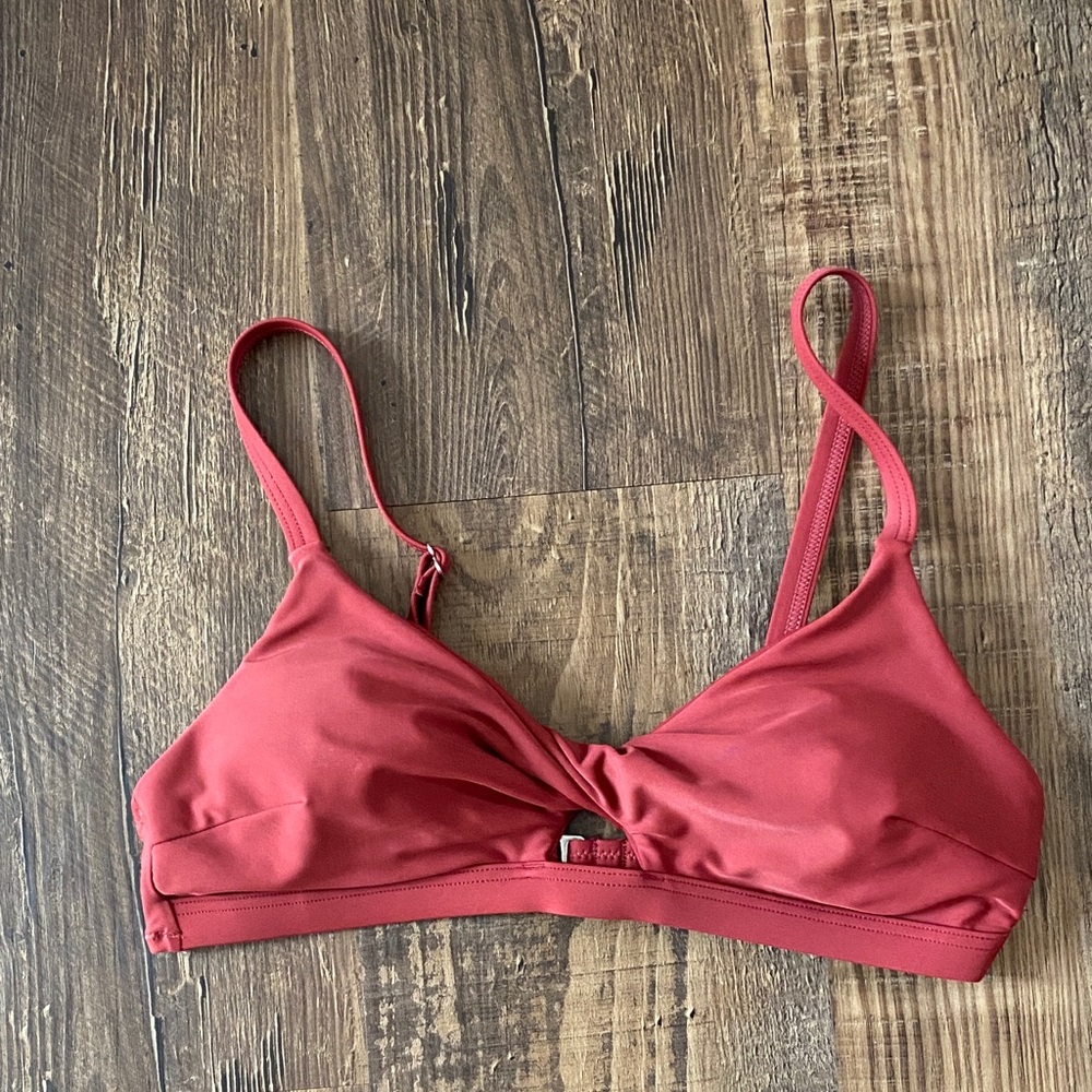 Cupshe Red Bikini Top